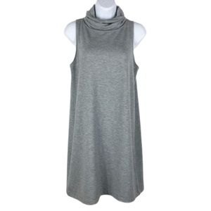 Leith Heather Gray Sleeveless Jersey Dress